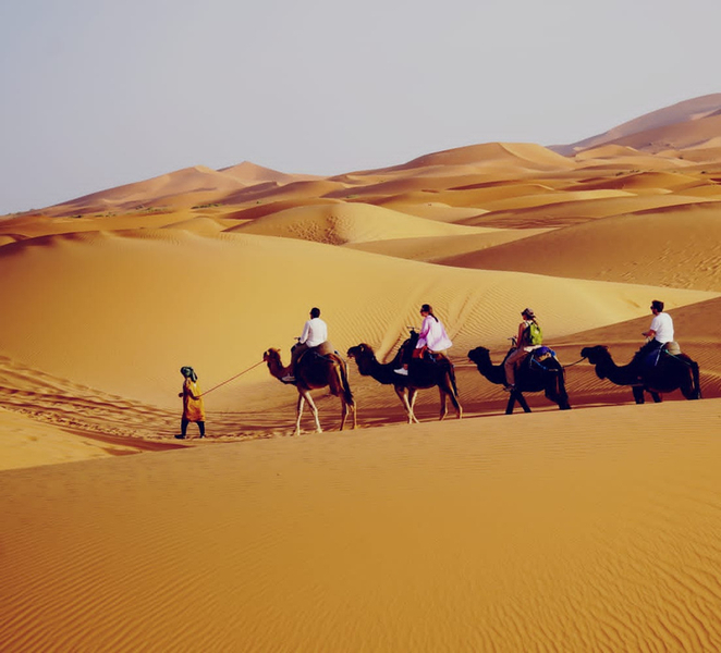 From Merzouga: Desert Overnight in Heated Tent & Camel Ride NgkQbDWL