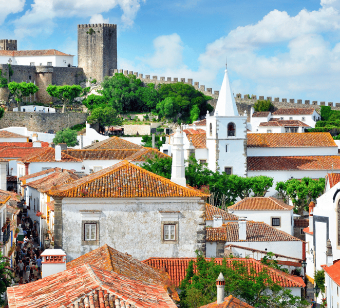 From Lisbon: Tour to Óbidos and Nazaré - Medieval Village, Ginja, and Giant Waves 9Nn4anMb