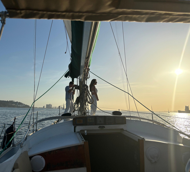 Lisbon: Private City Boat Tour with Sunset Option jLTFUFRr