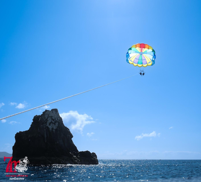 Funchal: Parasailing Tour on the Coast of Madeira Island ikixa4sq