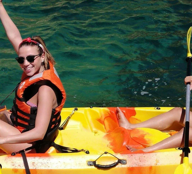 Small-group Kayak experience at Ponta da Piedade SAMK4P2m