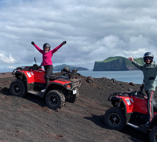 Vestmannaeyjar: Volcano ATV Tour 430AgOrj