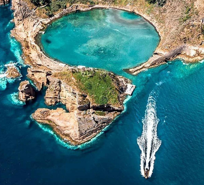 Vila Franca Islet: 0% Carbon Biologist Guided e-Boat Tour 2rLp6ODM