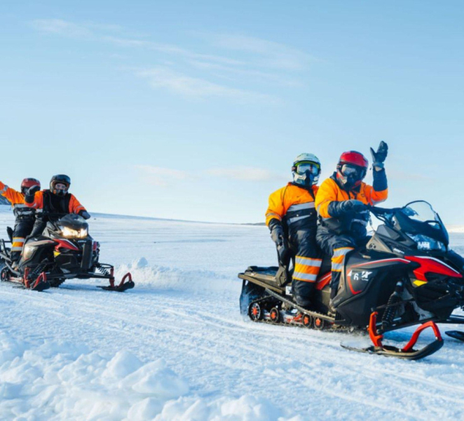 Into the Glacier: Snowmobile + Langjökull Ice Tunnel Combo lsEgmfHN