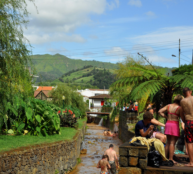 Furnas: Tea Plantations, Lake and Volcano Guided Tour t45EIALl