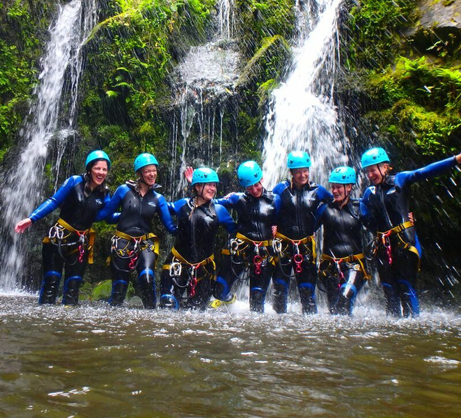 Sao Miguel: Ribeira dos Caldeiroes Canyoning Experience 55aI4qRy