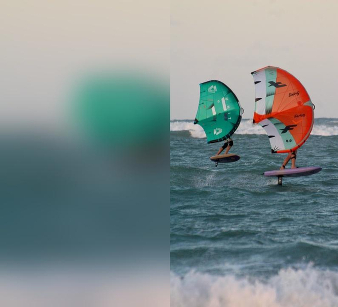 Viana do Castelo : Wingfoil Lesson with Boat Support Xl1QxUc3