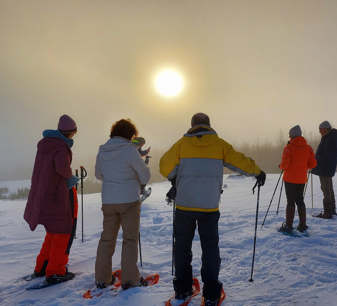 Akureyri: Snowshoeing with The Traveling Viking MNQ2eQ6G