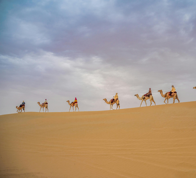 Ras Al Khaimah: Desert Safari, Camel Ride, BBQ & Quad Bike UmKaifqu
