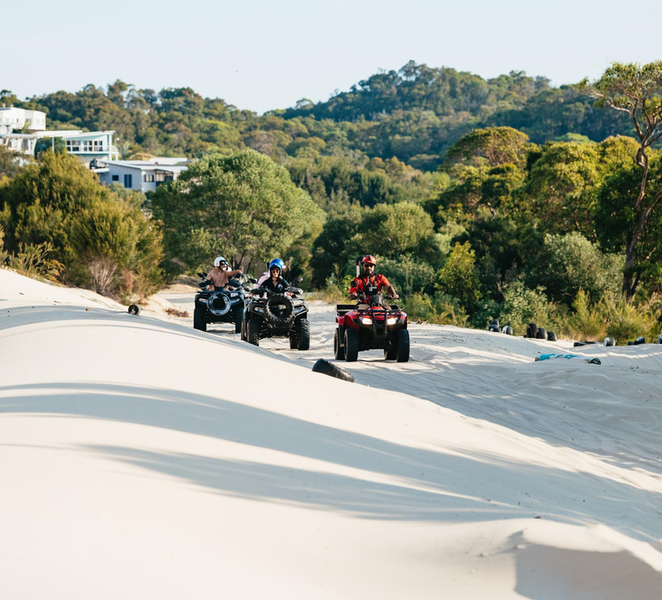 Moreton Island: Tangalooma Day Trip with ATV Quad Bike Tour O4LvZzkJ