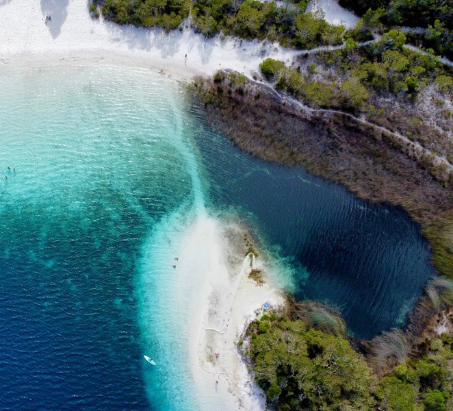 Hervey Bay to K'gari/Fraser Island 2-Day Tour (Beach House) jAeHlmkC