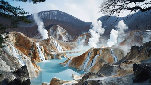 Noboribetsu Lake Toya & Lake Shikotsu Ice Festival Limited 1-day tour jdaiP1l3