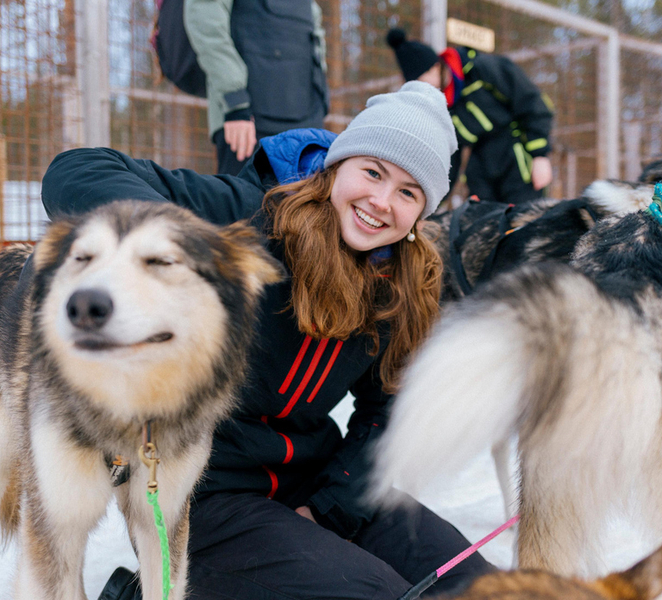 Saariselkä: 10KM Husky Safari with kennel visit oukYZNRI