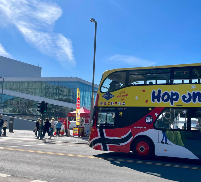 Oslo: 24 or 48-Hour Hop-On Hop-Off Sightseeing Bus Gray Line 47MdwfHm