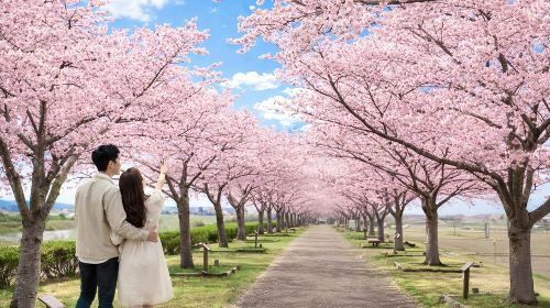 Spring Cherry Blossom 1-day Tour: Ono Sakura Riverbank Corridor + Himeji Castle + Koko-en + Mentaiko Park dAPg1rLQ