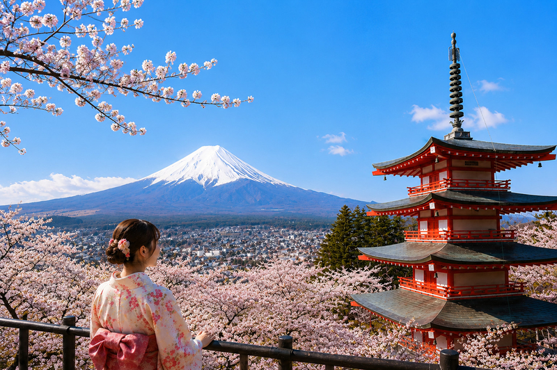 Tokyo: Mt. Fuji, Arakurayama Sengen Park, Oishi Park, Oshino Hakkai MimehCP0