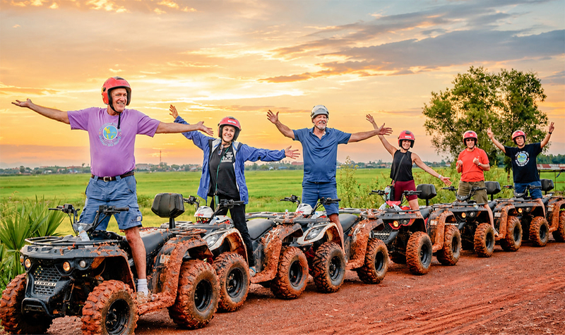 Khmer Village and Fish Farm ATV Tour X8EmMpiv