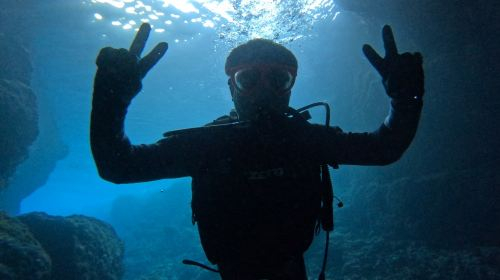 Blue Cave Experience Diving: Boat Entry lM2QFcfC