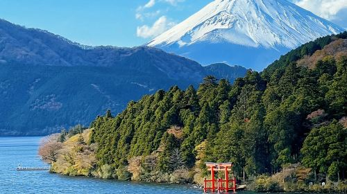 1-day tour to Mount Fuji, Hakone Shrine, cable car, Owakudani, Lake Ashi and Lake Yamanaka Day Tours Kv3O8yYJ