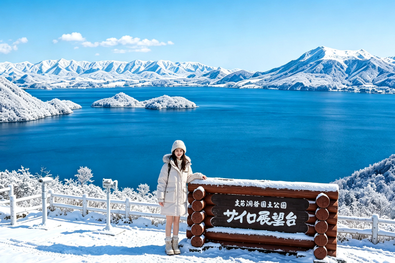 Romantic Hokkaido Noboribetsu Day Trip | Lake Toya Observation Deck (Winter Option: Snowmobile) + Showa Shinzan Bear Ranch + Lake Hill Farm + Noboribetsu Hell Valley (Departing from Sapporo) 96wBNUNV
