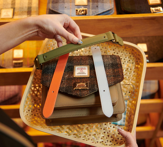 St Andrews: Islander® Harris Tweed® Mini Satchel Workshop FwJrQKuh