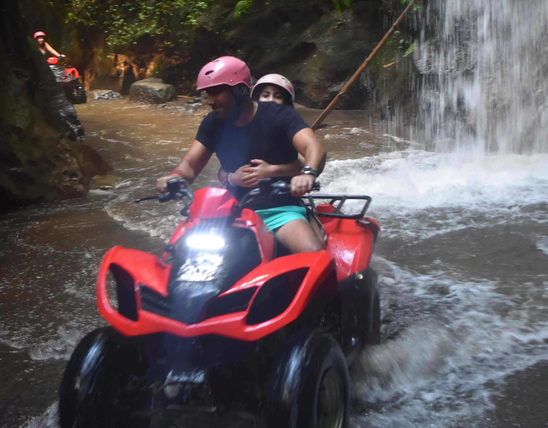 Ubud Kuber ATV Adventure through Tunnel and Waterfall EF4lGG3Z