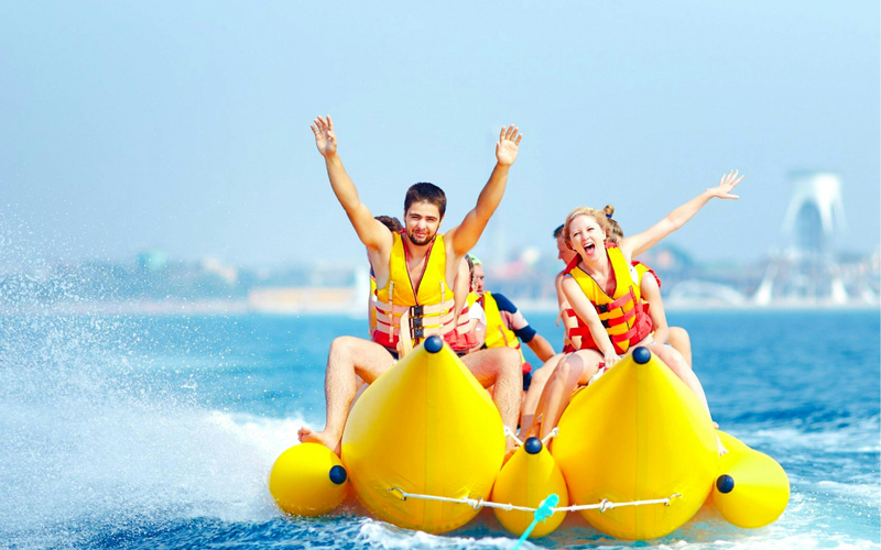 Banana Boat Ride Experience RJtZORJk