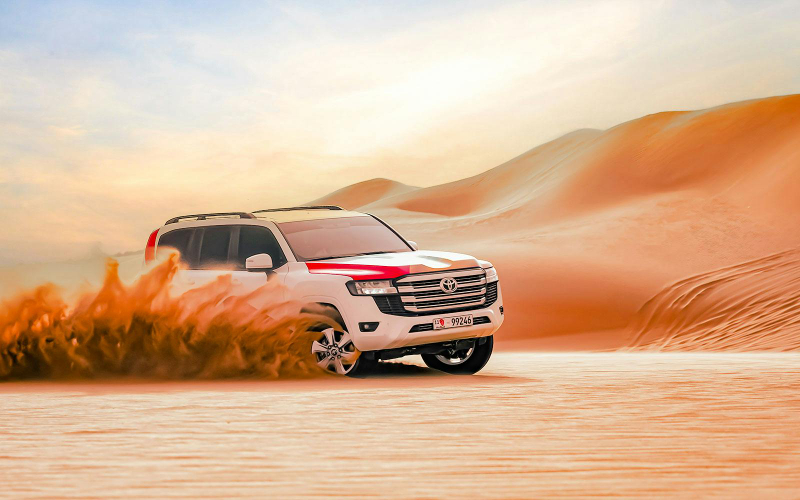 Abu Dhabi Morning Desert Safari with Camel Ride, Dune Bashing & Sandboarding YSoH1z1j