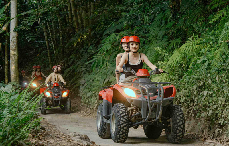Ubud Kuber ATV Adventure through Tunnel and Waterfall BLEBo4JJ