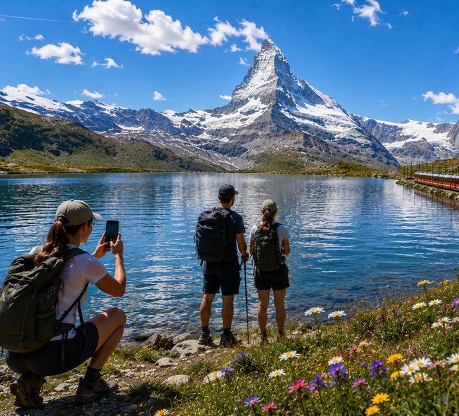 Zermatt - Riffelsee Ticket: Alpine Floral Garden and Hike Back to Zermatt 2whC3nnc