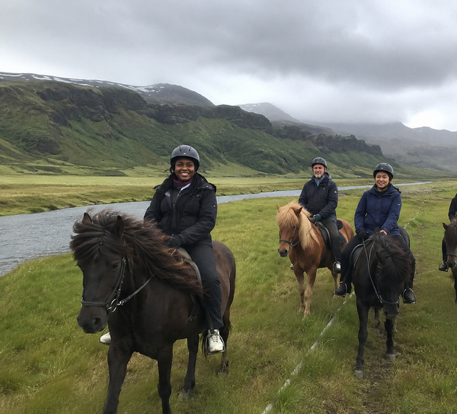 South Iceland: Írafoss Waterfall Horseback Riding Tour SQE2CrH0