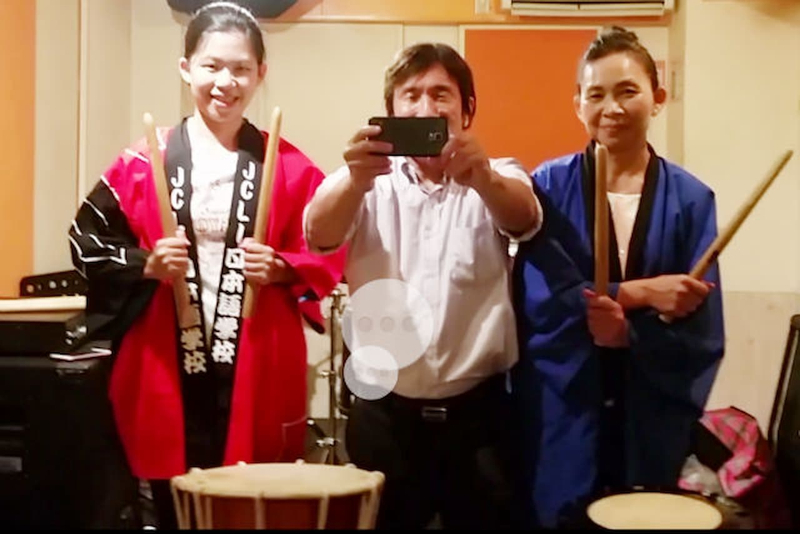 Japanese Drum Taiko Experience at Tokyo HANADA yUiLD6Nn