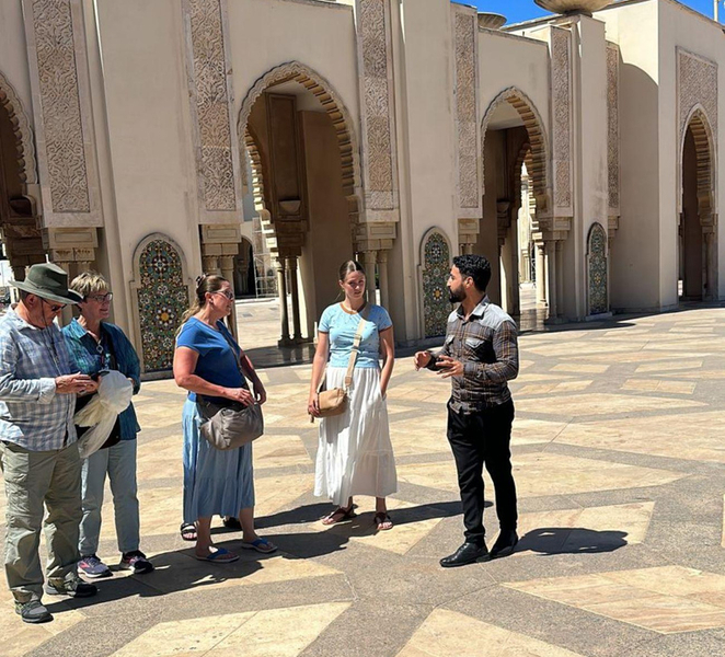 Casablanca day trip from the cruise ship passenger. Juya7SMs