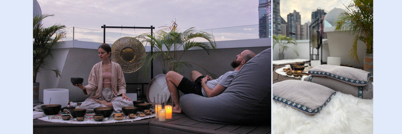 Hidden Rooftop Sound Bath for Couples, Friends & Families with Kate LTlxXslW