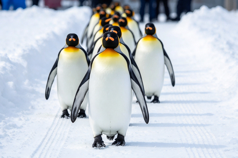 Hokkaido Asahiyama Zoo Day Trip | Penguin Walk・Biei Blue Pond・Ningle Terrace | Multiple Routes Available | Depart from Sapporo Oe01jbCP