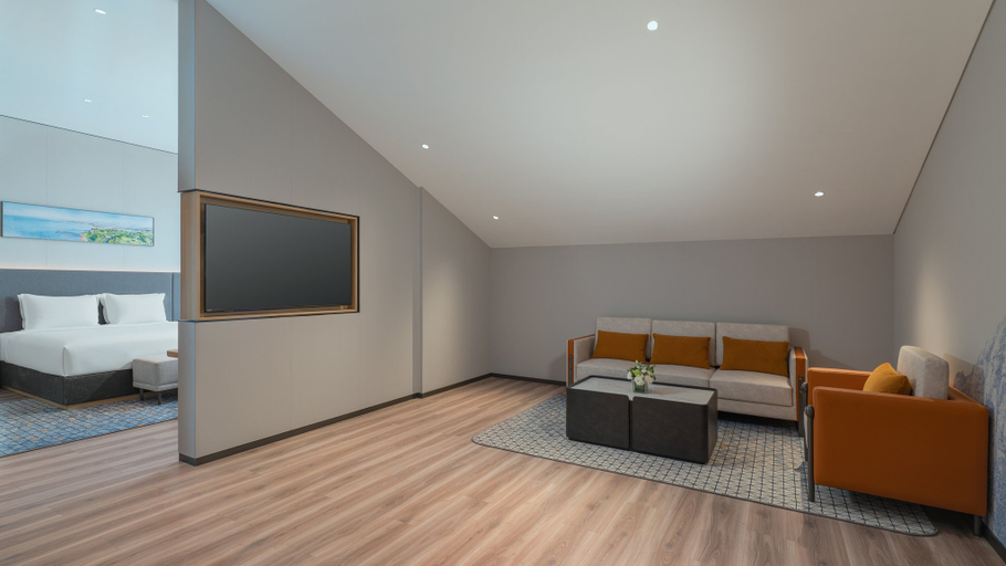 Bedroom 5, Holiday Inn Express YANTAI PENGLAI by IHG, Yantai
