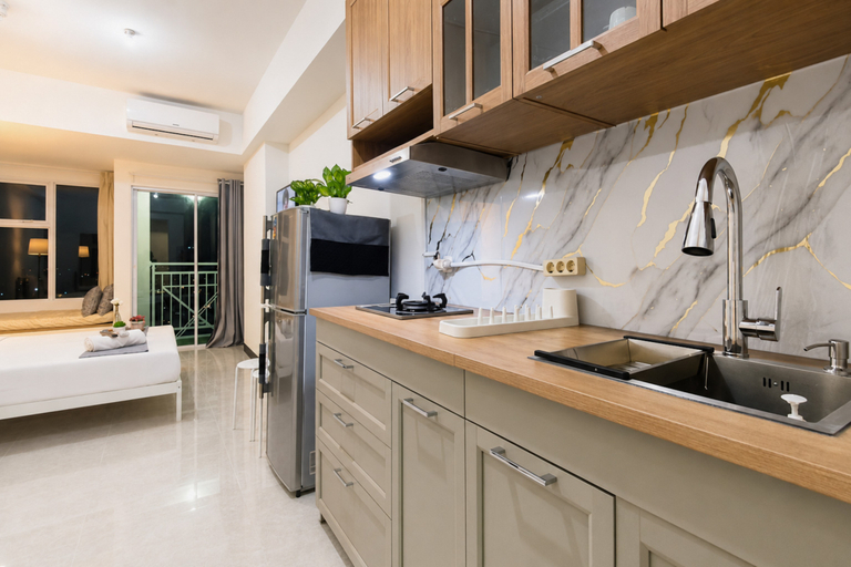 Others 5, Bright and Cozy Studio at Apartment Westown View Surabaya By Travelio, Surabaya