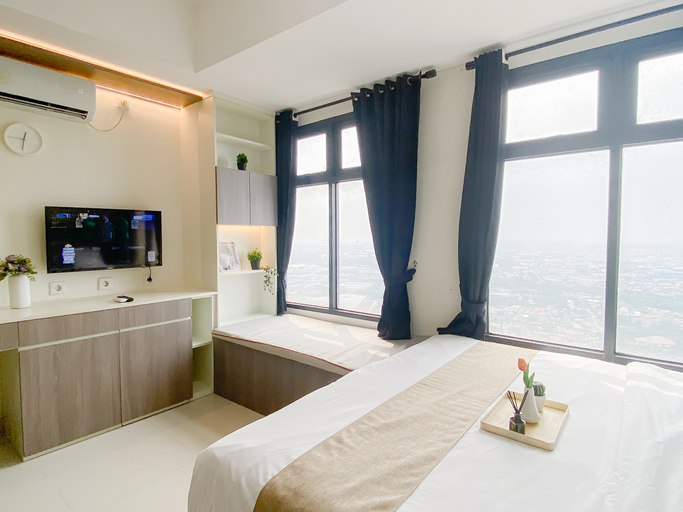 Bedroom 5, Citylight Studio at Apartment Pollux Chadstone By Travelio, Cikarang