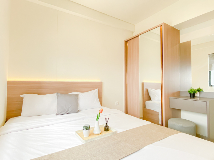 Bedroom 3, Homey and Serene 2BR at Apartment Meikarta District 2 By Travelio, Cikarang