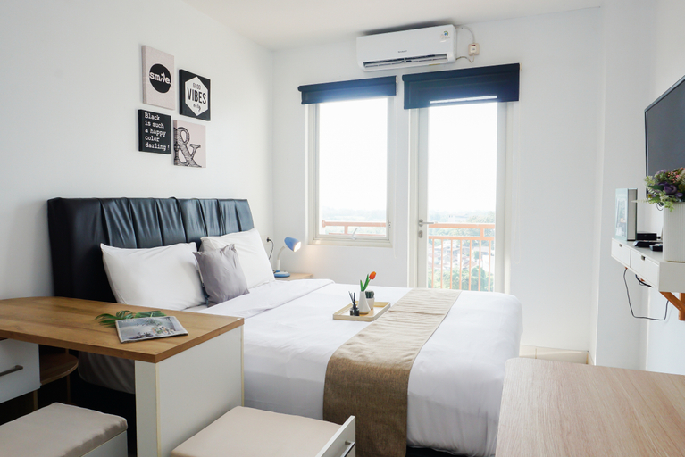 Bedroom 3, Comfortable Living Studio at Apartment Sentul Tower By Travelio, Bogor