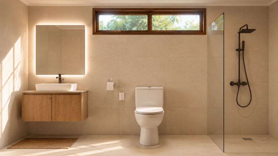 Bathroom 5, Adilia Hotel, West Manggarai