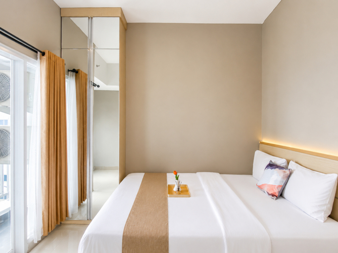Bedroom 4, Refined Living 1BR at Apartment Royal Sentul Park By Travelio, Bogor