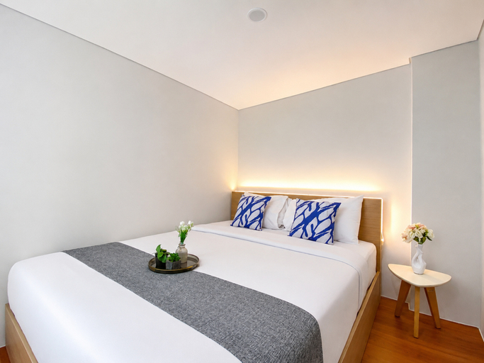Bedroom 3, Nice Look Studio Loft at Apple 3 Condovilla Apartment By Travelio, South Jakarta