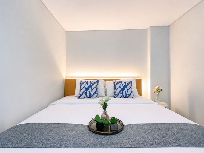 Bedroom 5, Nice Look Studio Loft at Apple 3 Condovilla Apartment By Travelio, South Jakarta
