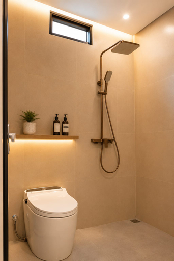 Bathroom 5, HOTEL K, Badung