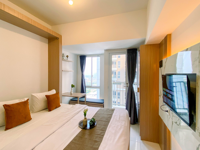 Bedroom 5, Stylish Bright Studio Apartment Tokyo Riverside (No Kitchen) By Travelio, Tangerang