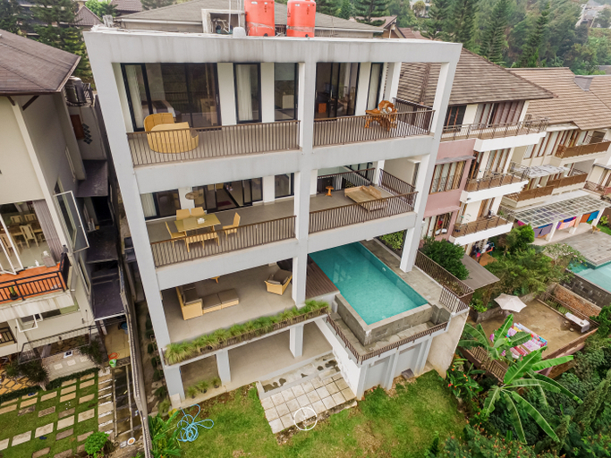 Exterior & Views 2, Kamala Plantation View Villa 10 Bedrooms With a Private Heated Infinity Pool and a Billiard Table, Bandung