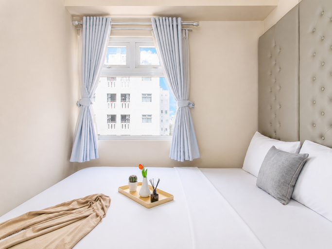 Bedroom 2, Nice Homey 2BR at Apartment Green Pramuka City By Travelio, Central Jakarta