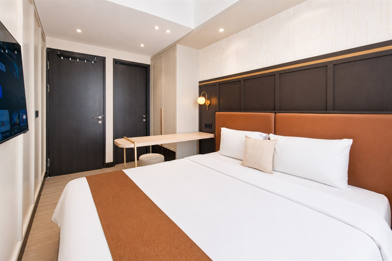 Bedroom 4, Good Deal and Modern 2BR Apartment Collins Boulevard By Travelio, Tangerang