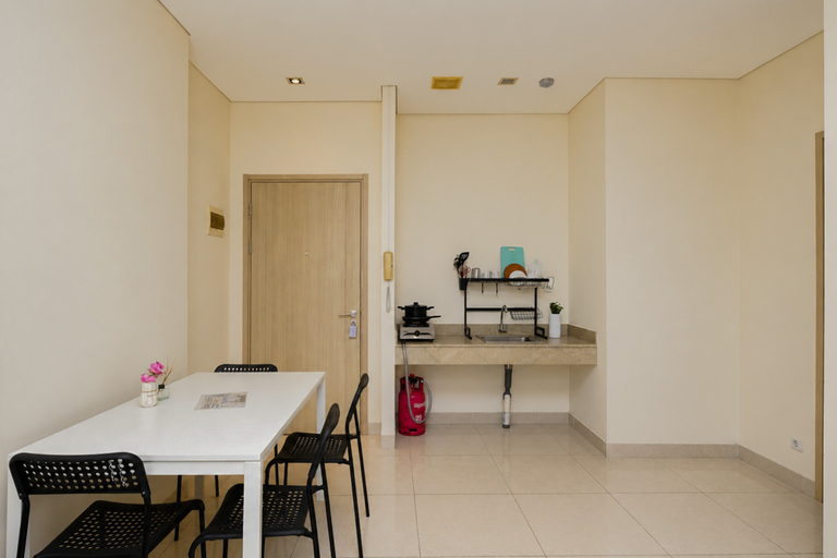 Others 2, Bright Minimalist 2BR at Apartment Elpis Residence By travelio, Jakarta Pusat